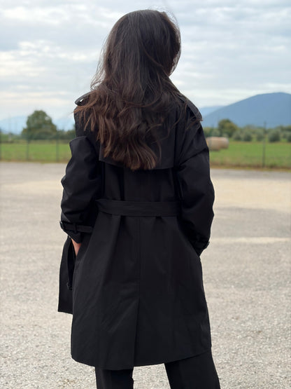 Trench Burberry nero TG. 42