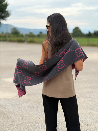 Sciarpa Gucci GG double face