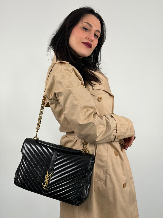 Borsa Saint Laurent College nera