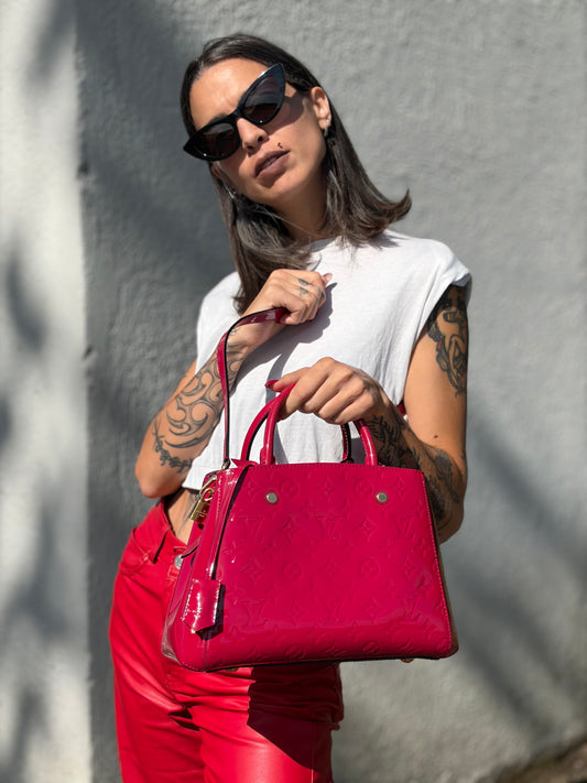 Borsa Montaigne Vernis BB Louis Vuitton