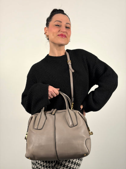Borsa Tod's D-Styling grigia