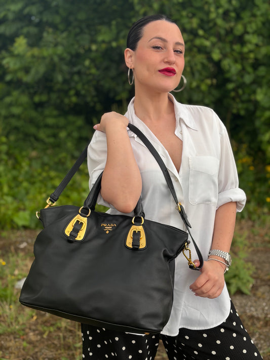 Tote Prada nera