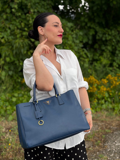 Borsa Prada blu