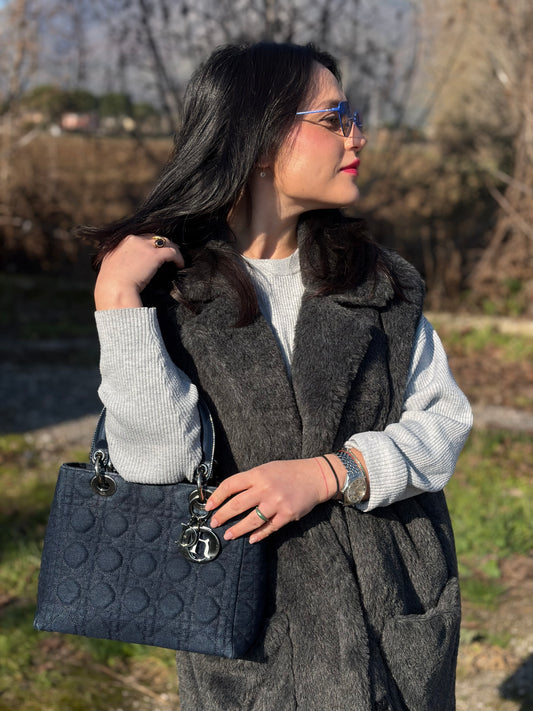 Lady Dior media denim