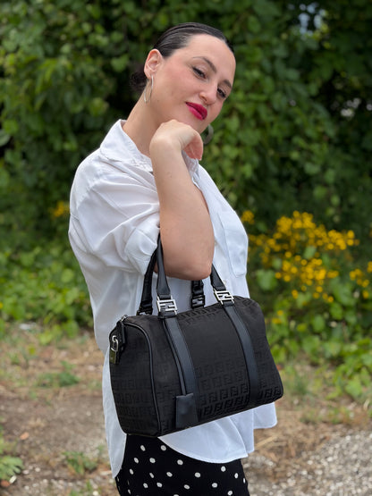 Bauletto Fendi Zucchino nero