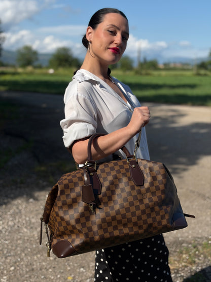 Borsone Vaslav Damier Ébène Louis Vuitton