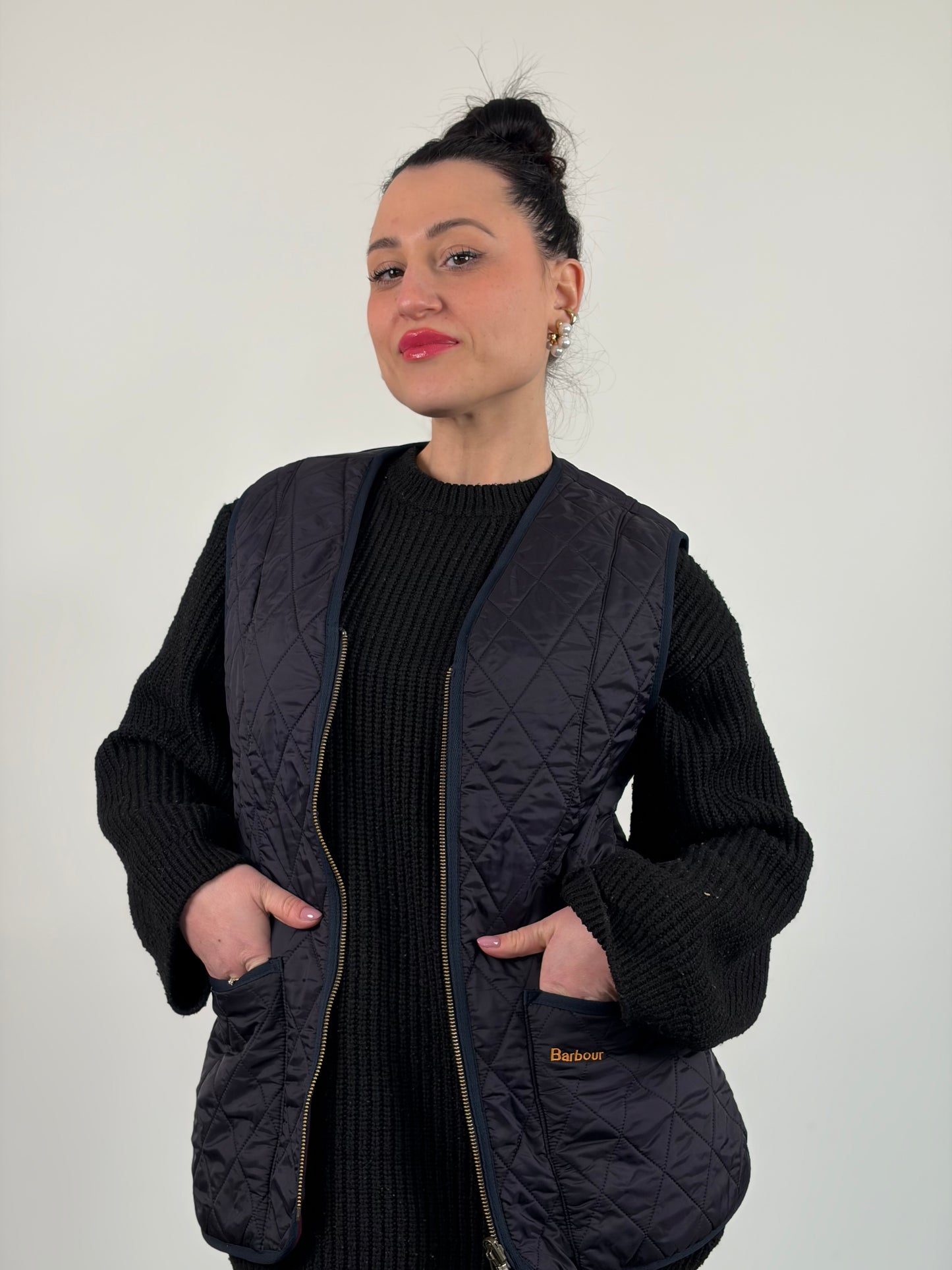 Gilet Barbour blu tg. 36