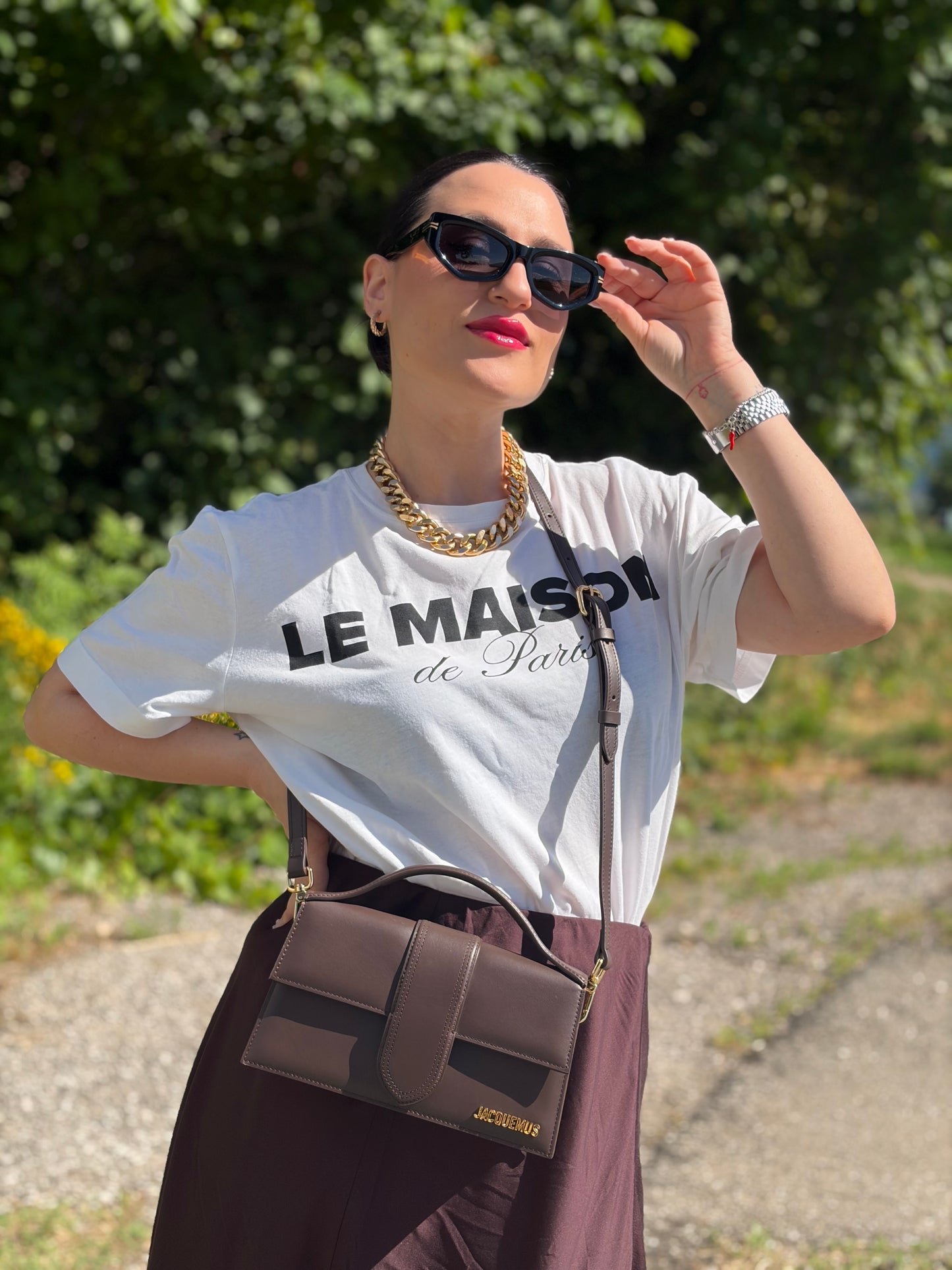 Le Grand Bambino Jacquemus marrone