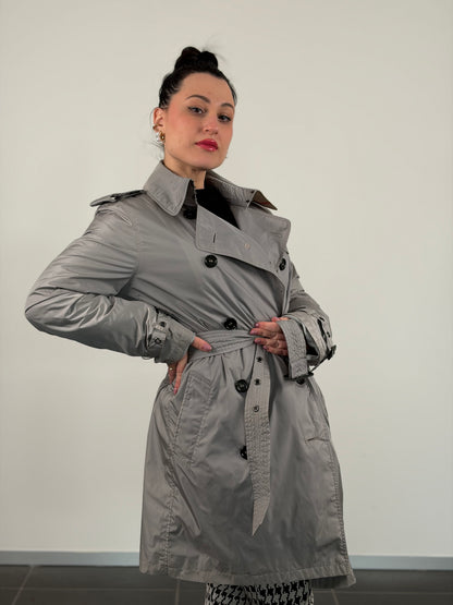 Trench Burberry grigio tg. 44