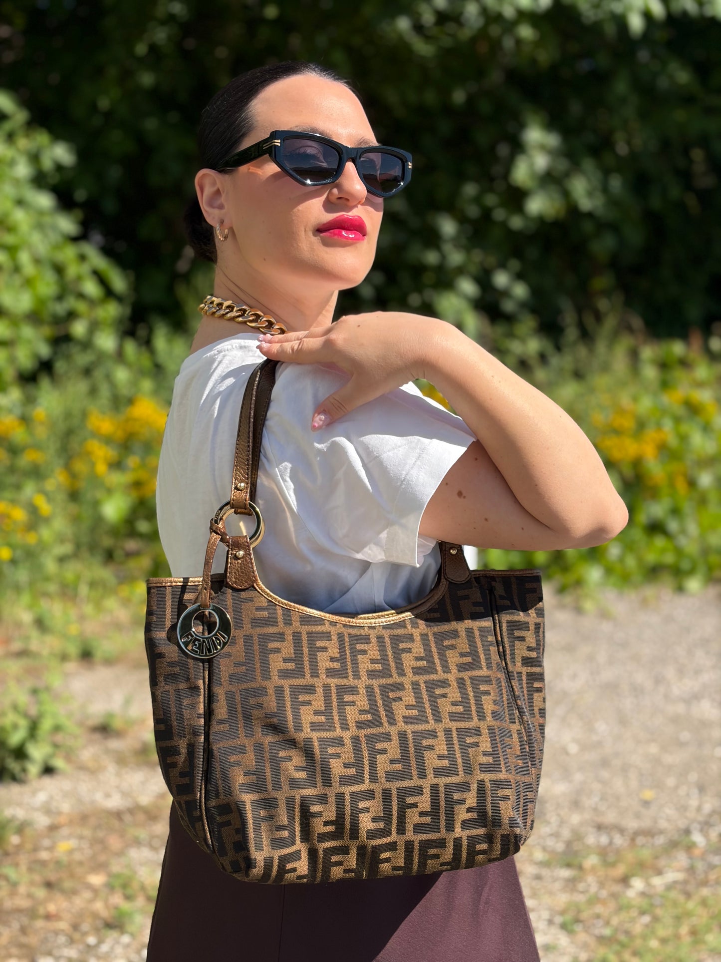 Shopper Fendi Zucca