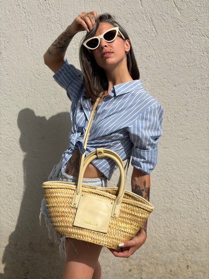 Le Petit Panier Soli Jacquemus beige