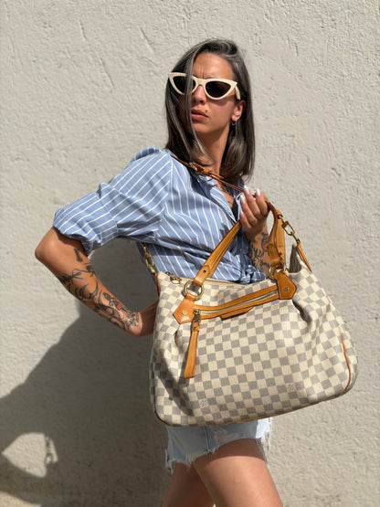 Borsa Evora Louis Vuitton Damier Azur