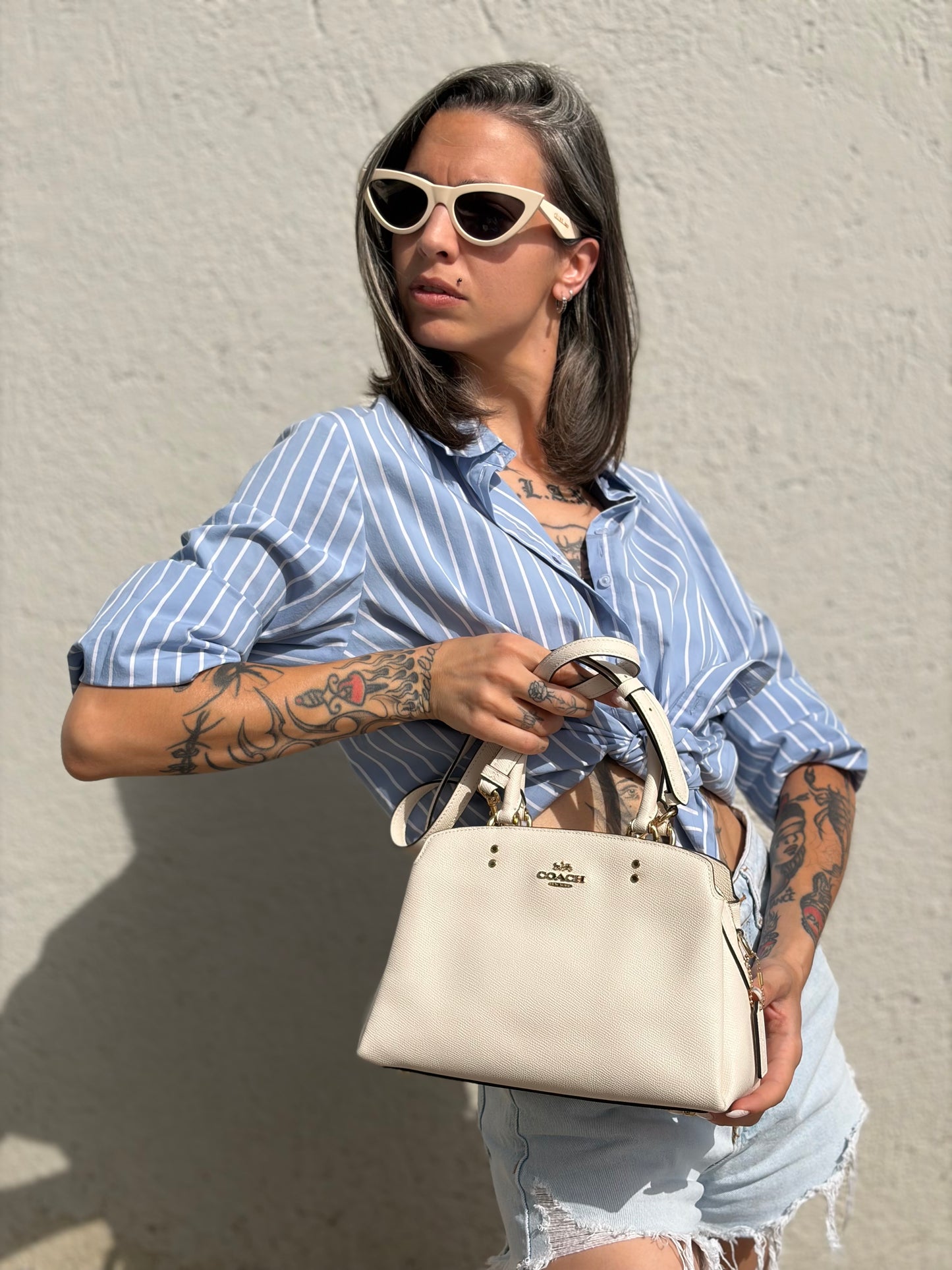Lilly Carryall Coach bianca