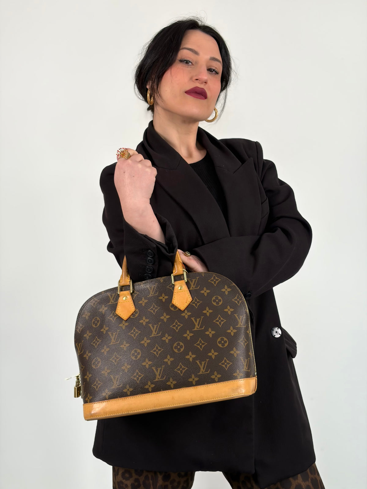 Louis Vuitton Alma PM marrone