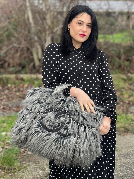 Tote Chanel Grey Arctic