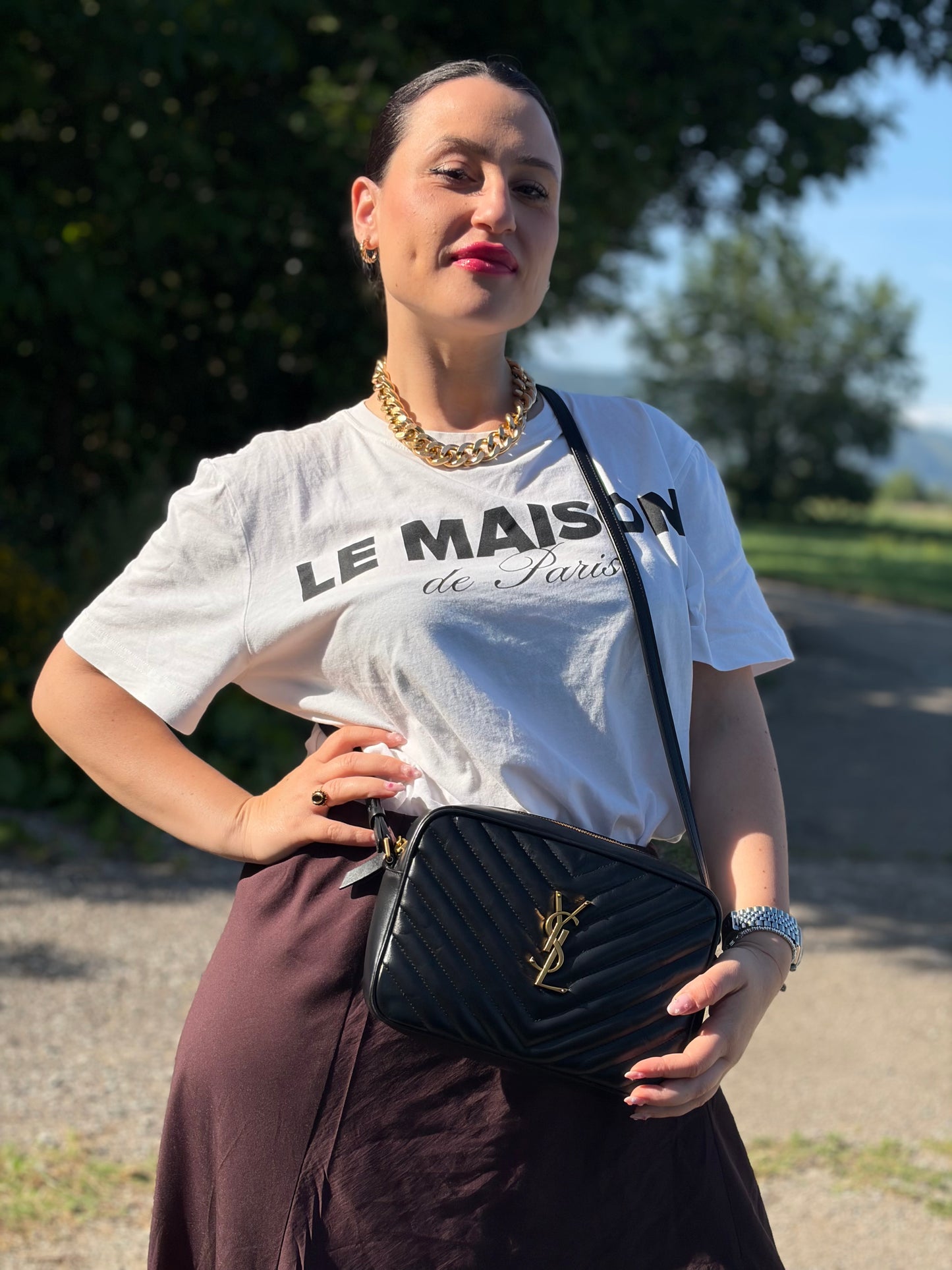 Camera bag Lou Saint Laurent