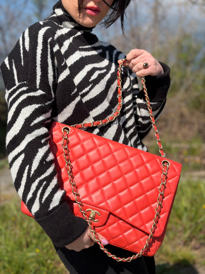 Borsa Chanel Maxi Single Flap