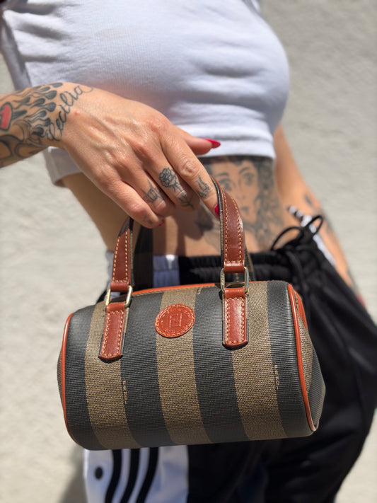 Mini bauletto Fendi Pequin