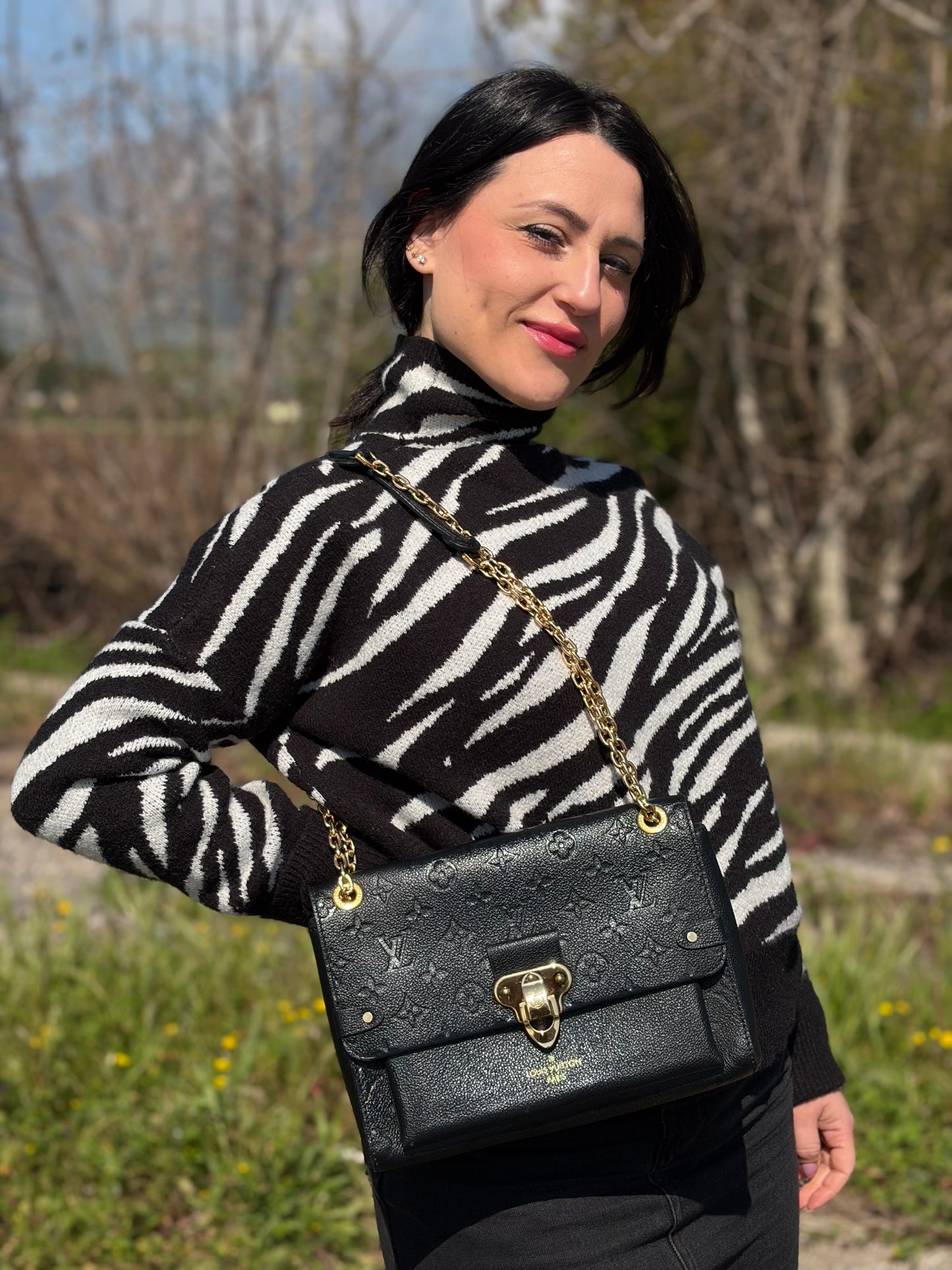 Borsa Vavin PM Louis Vuitton nera