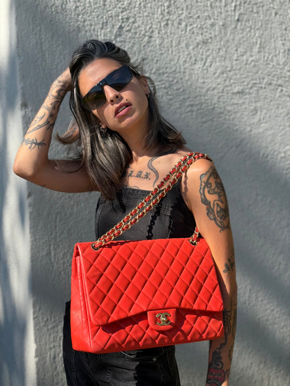Borsa Chanel Maxi Single Flap