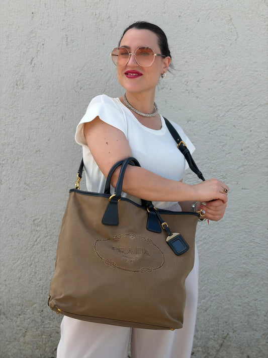 Tote Prada Jacquard