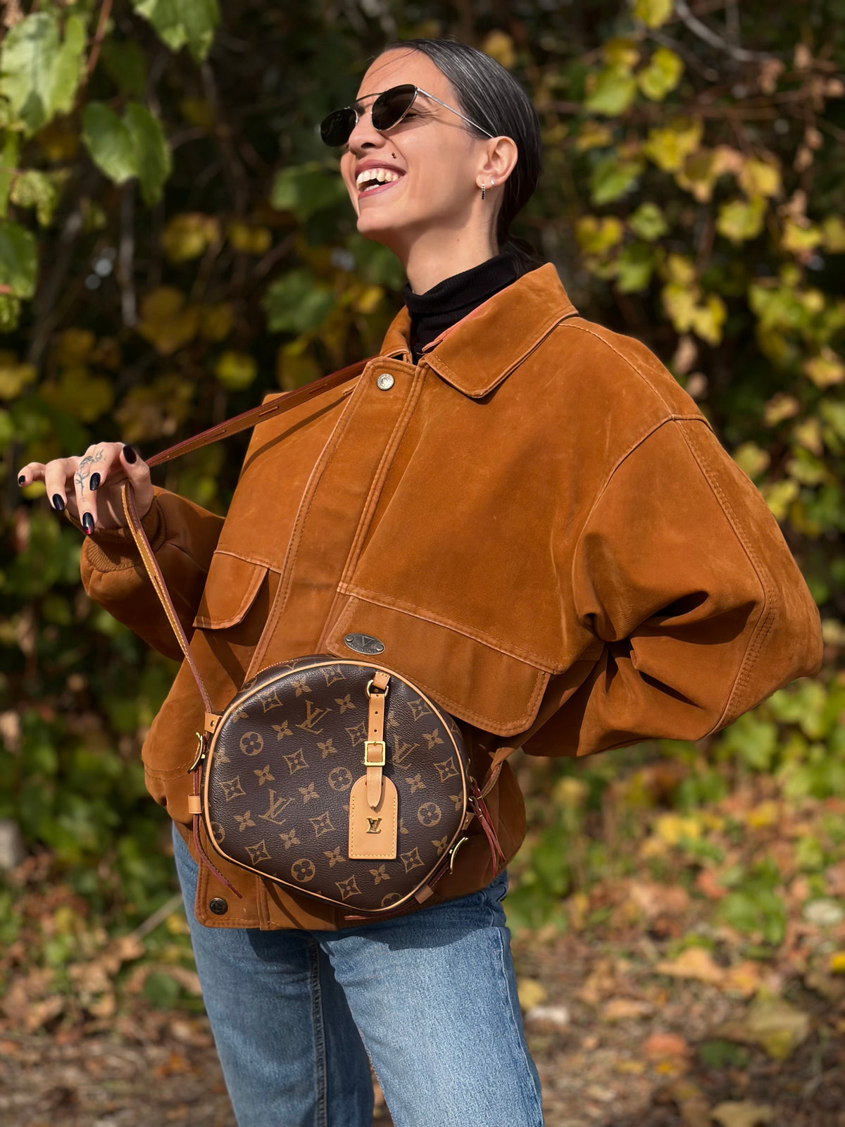 Boîte Chapeau Souple Louis Vuitton (canvas, marrone) – foto 1 di 13