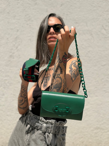 Tracolla Gucci Horsebit