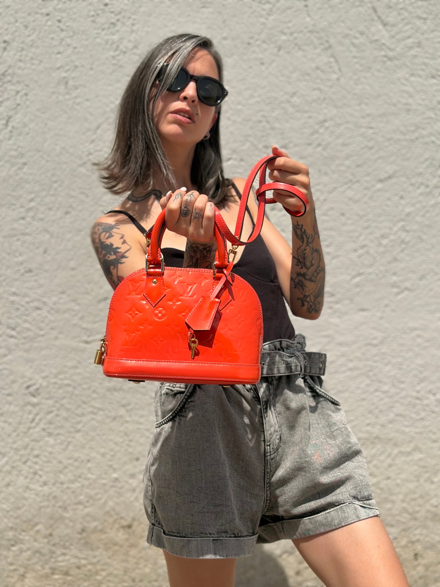 Alma BB Vernis Louis Vuitton