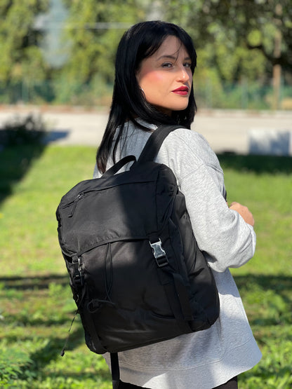 Zaino Prada nylon nero