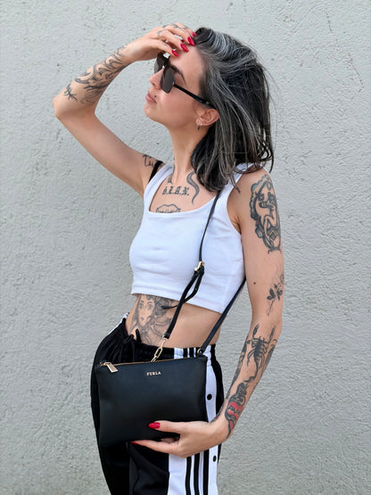 Tracolla Furla nera