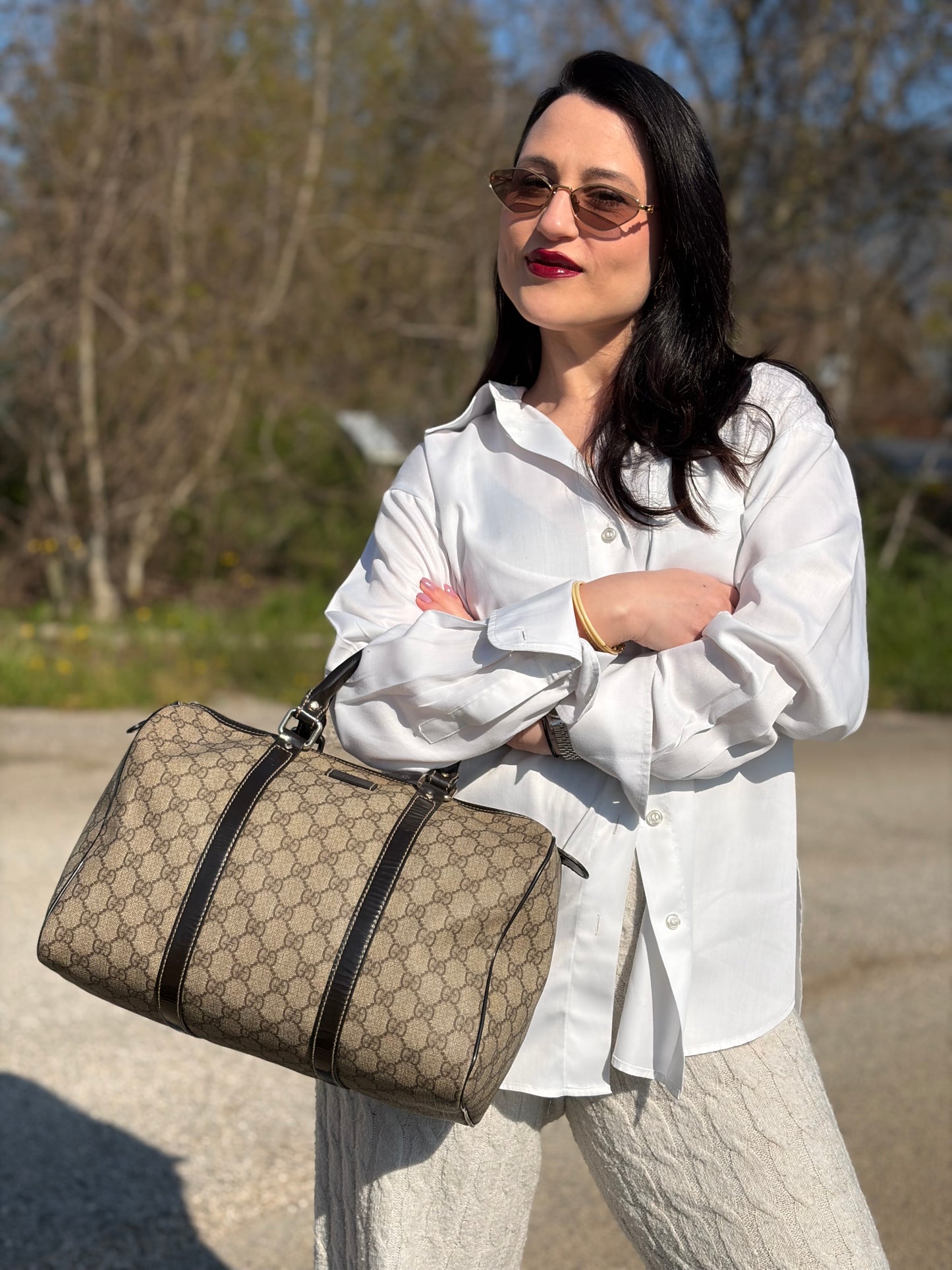 Bauletto Gucci GG Boston