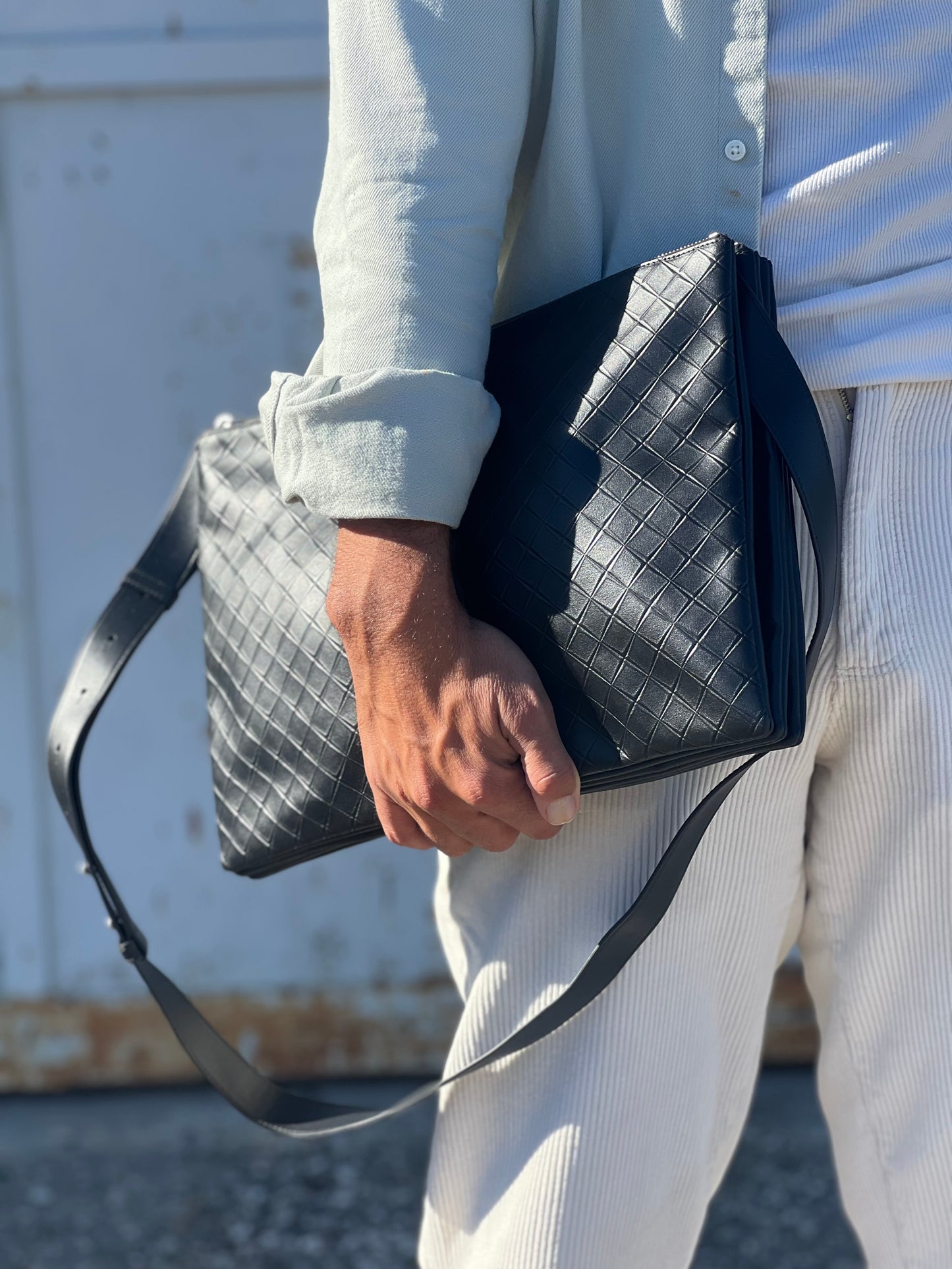 Tracolla Bottega Veneta Messenger