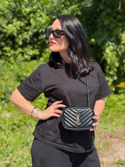 Marsupio Lou Saint Laurent nero