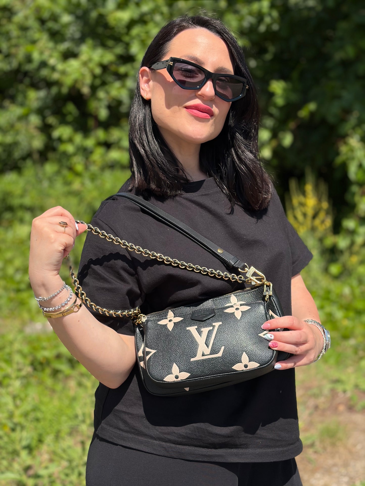 Multi Pochette Louis Vuitton empreinte
