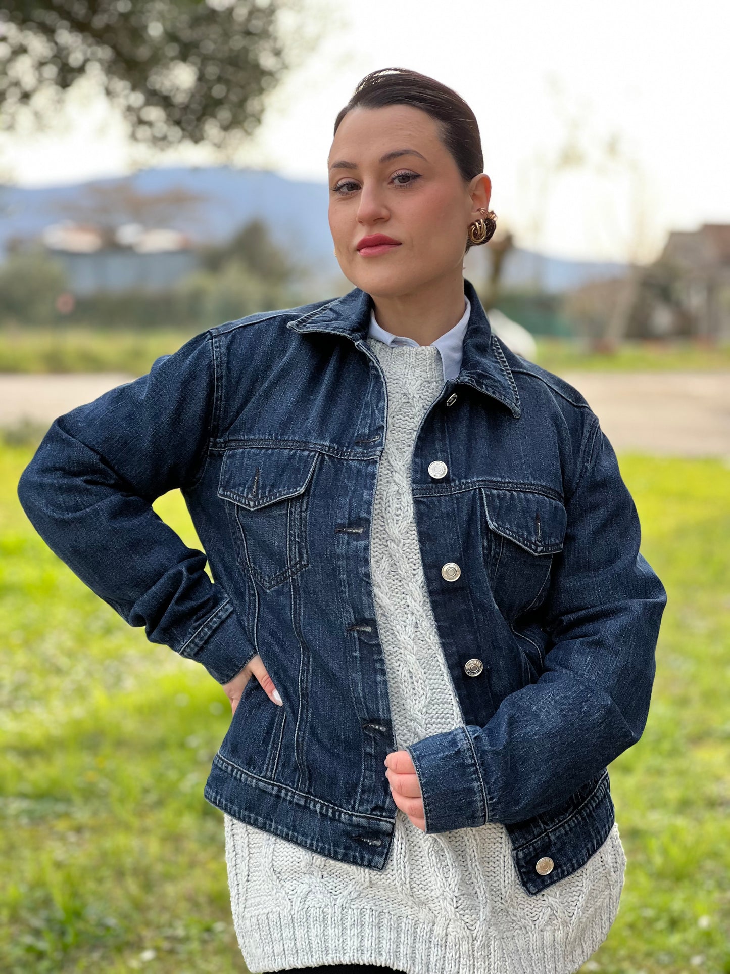 Giubbino Sportmax denim tg. 38