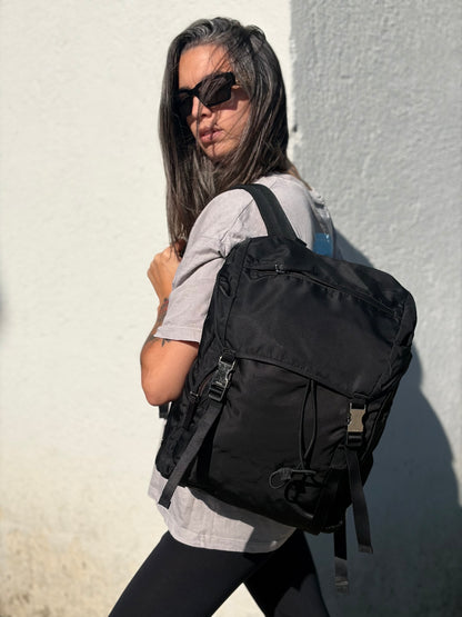 Zaino Prada nylon nero
