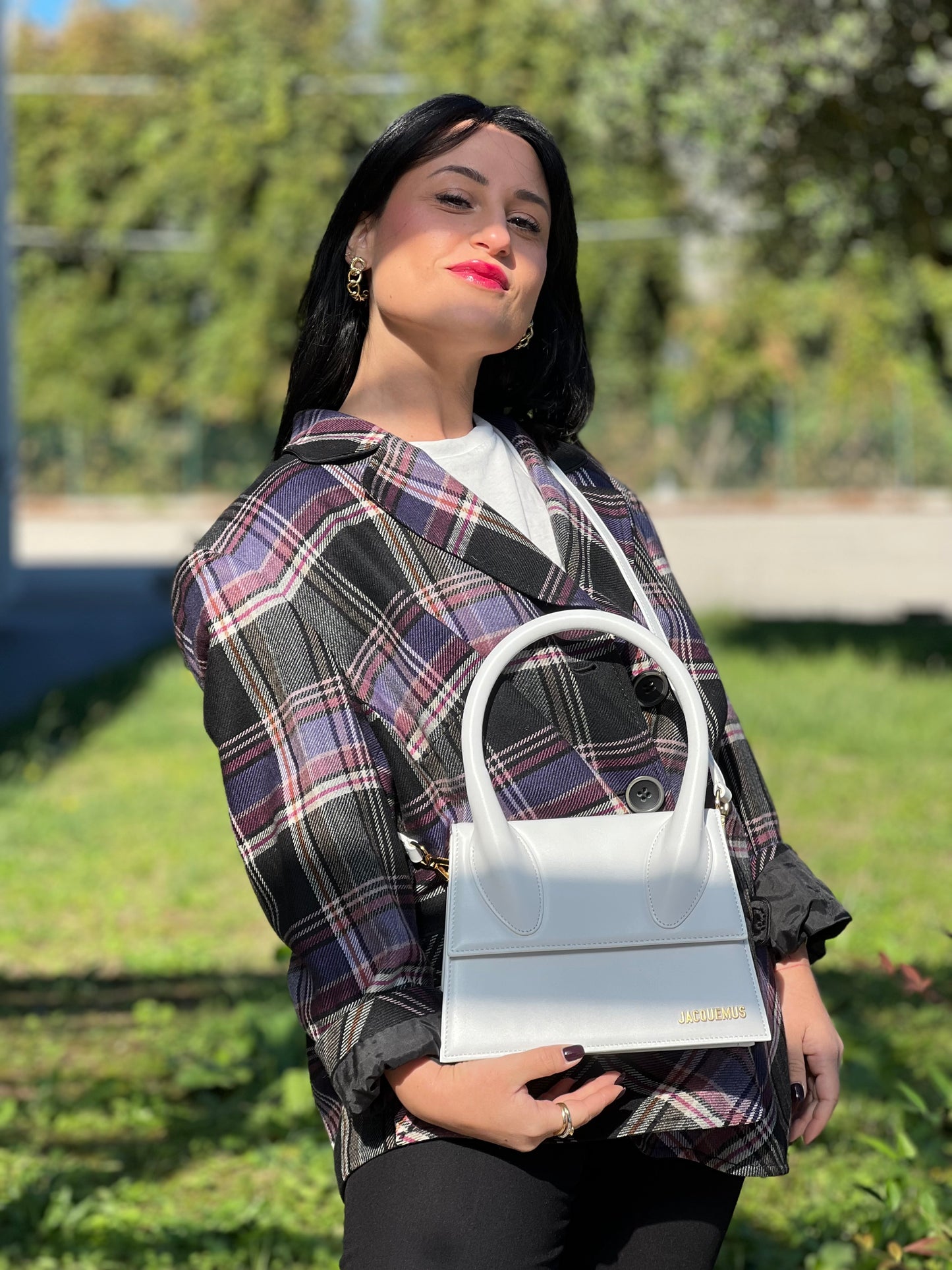 Le Grand Chiquito Jacquemus bianca