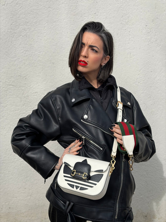 Tracolla Horsebit Gucci x Adidas