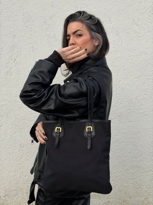 Shopper Jacquard Prada