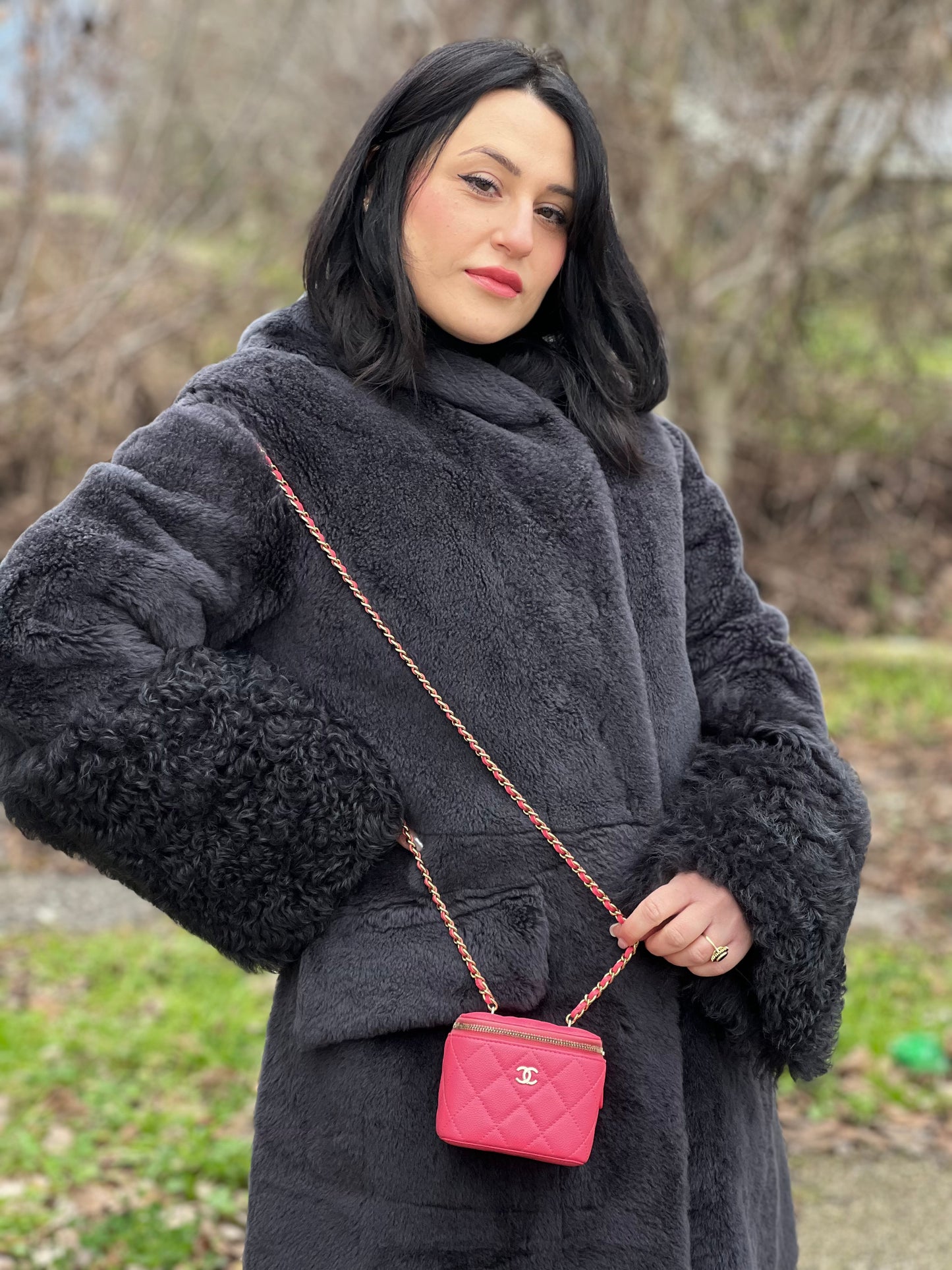 Chanel Sac Mini Vanity con specchietto