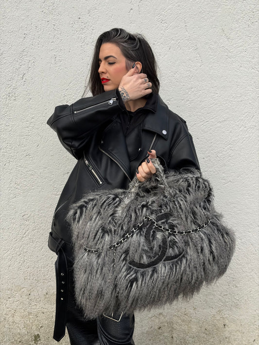 Tote Chanel Grey Arctic