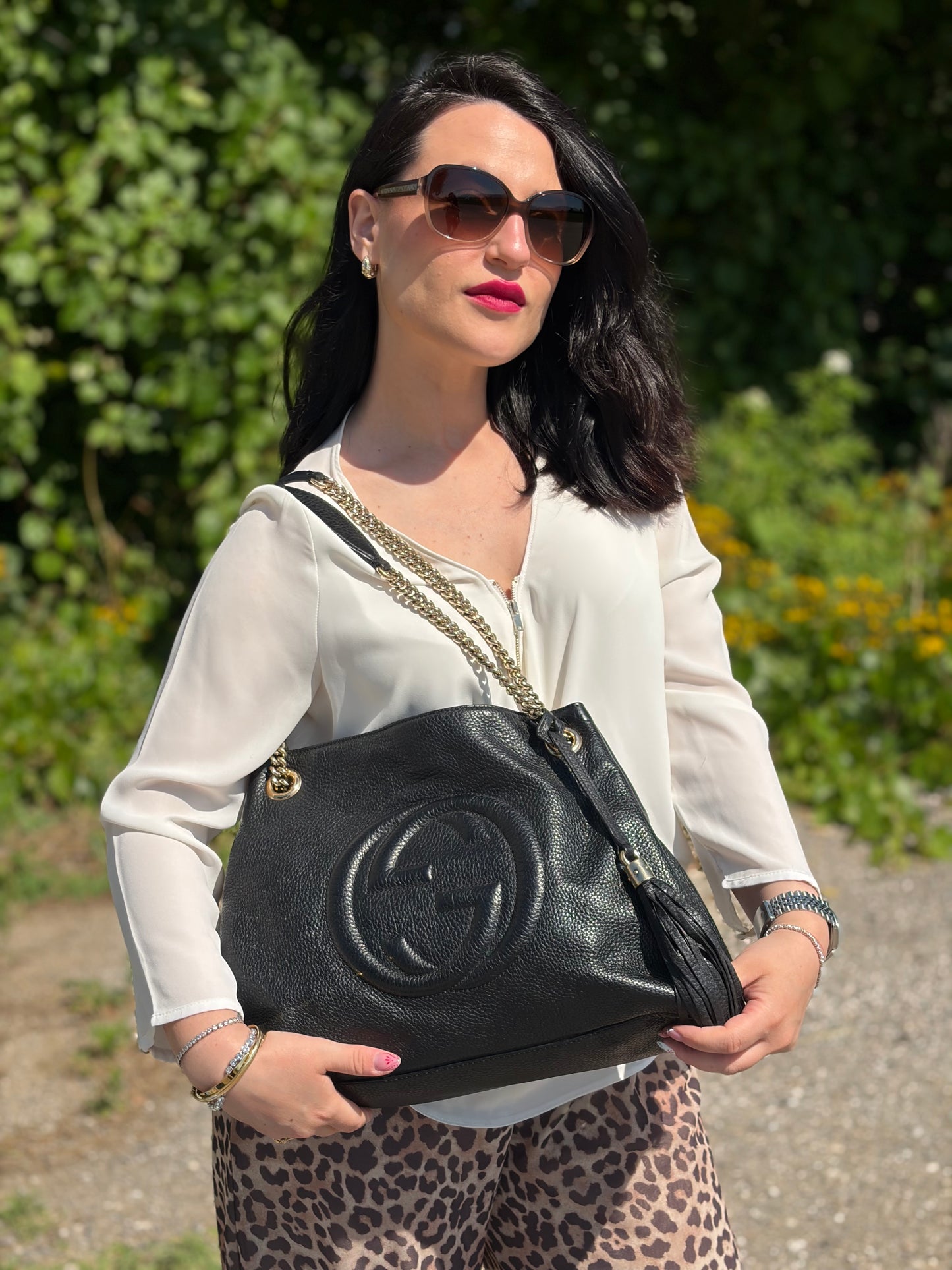 Shopper Gucci Soho nera
