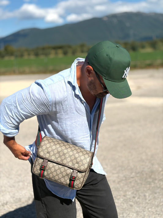 Cartella Gucci Web GG Supreme