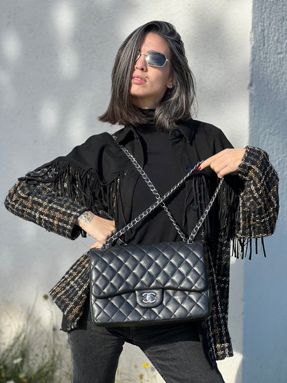 Borsa Chanel Timeless Classique nera