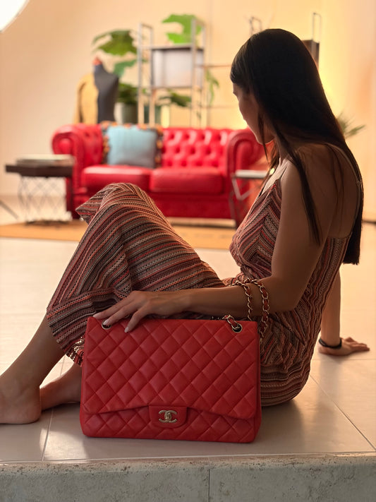 Borsa Chanel Maxi Single Flap