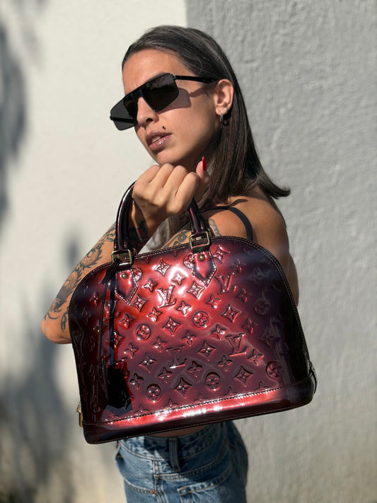 Borsa Alma PM Vernis Louis Vuitton