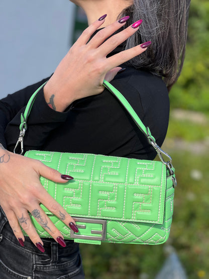 Borsa Fendi Baguette in pelle