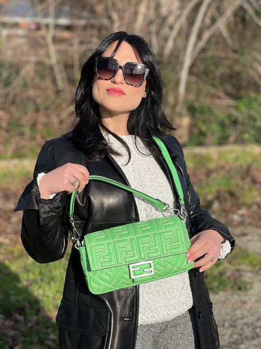 Borsa Fendi Baguette in pelle