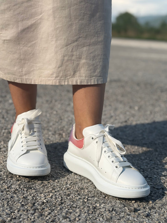 Sneakers Alexander McQueen bianche n. 42