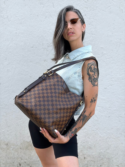 Borsa Rivington Damier Ébène Louis Vuitton